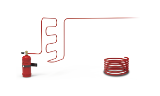 P09-柔性抑制管-火探管